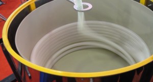 PVC spiral pipe production machine